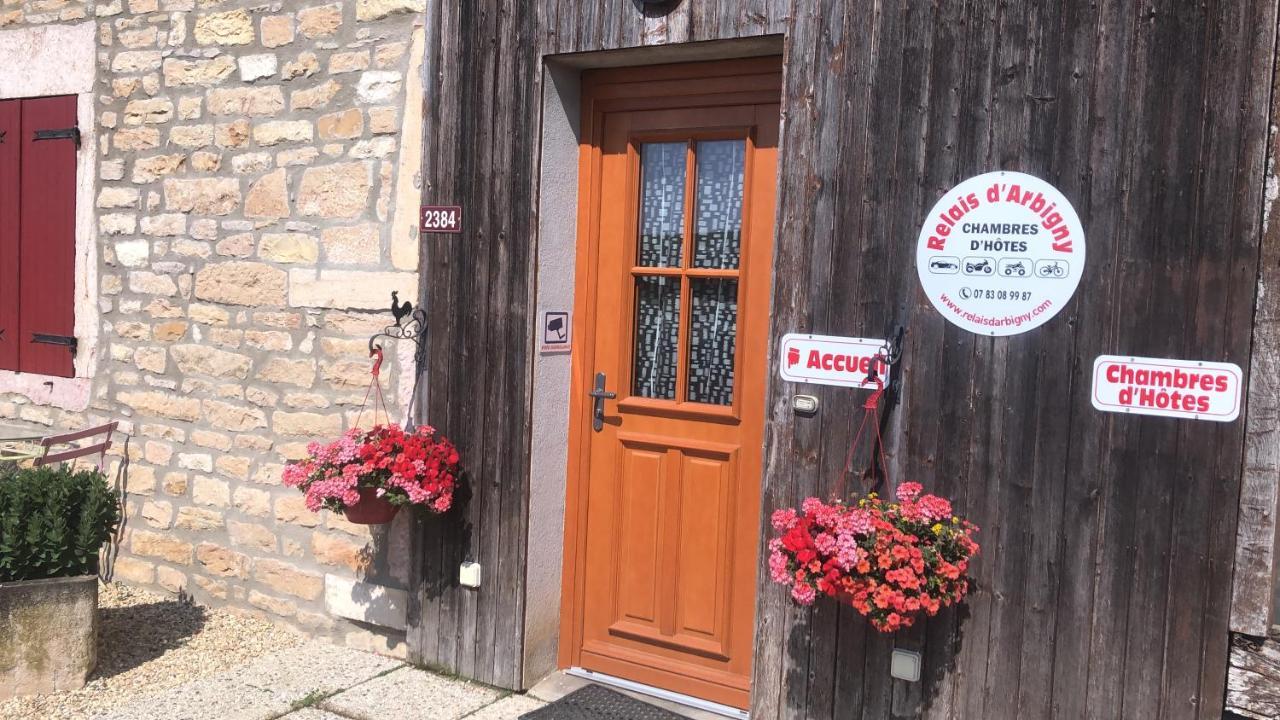 Bed and Breakfast Relais d’Arbigny Exterior foto